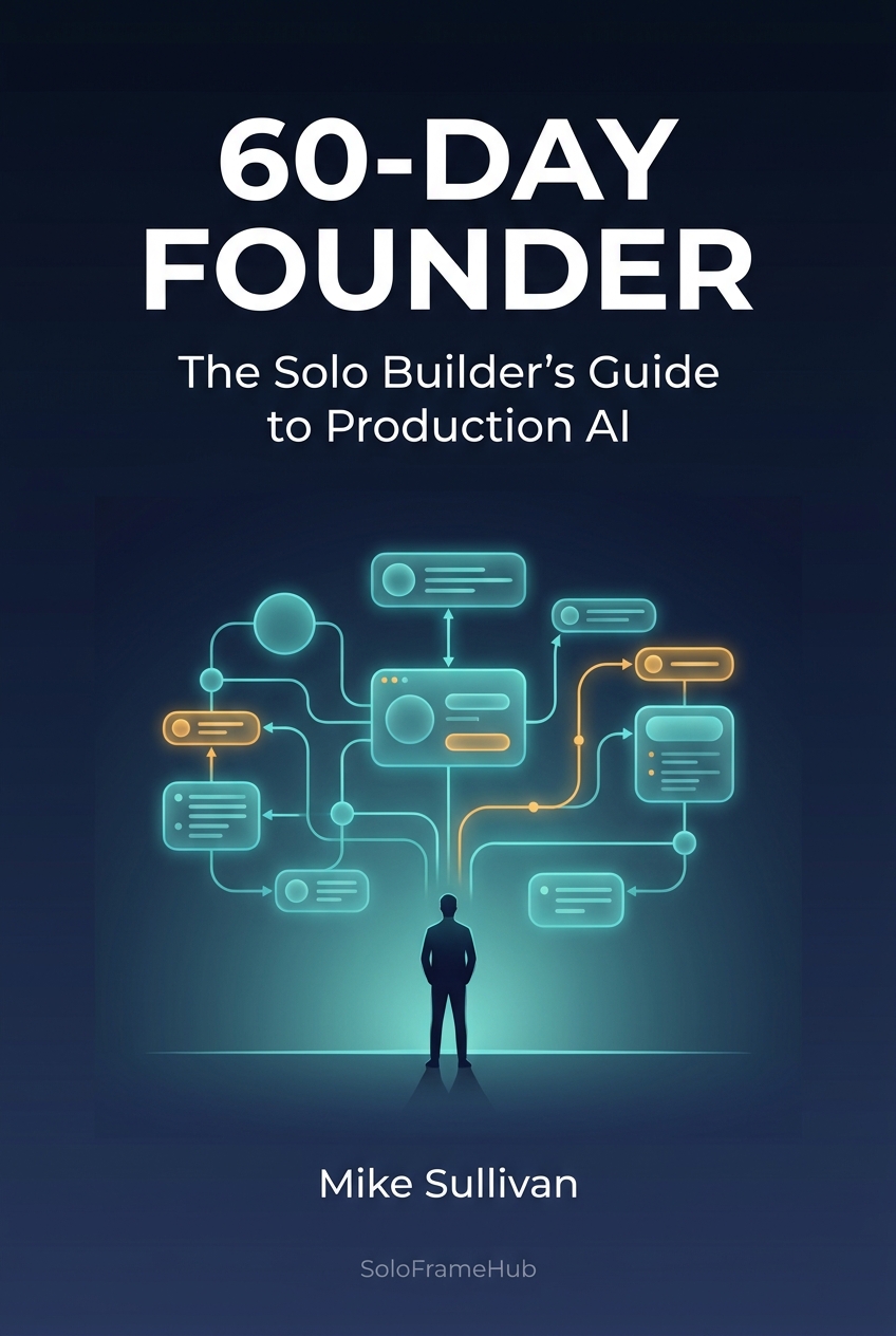 60-Day Founder: A Builder's Guide to Production AI book cover